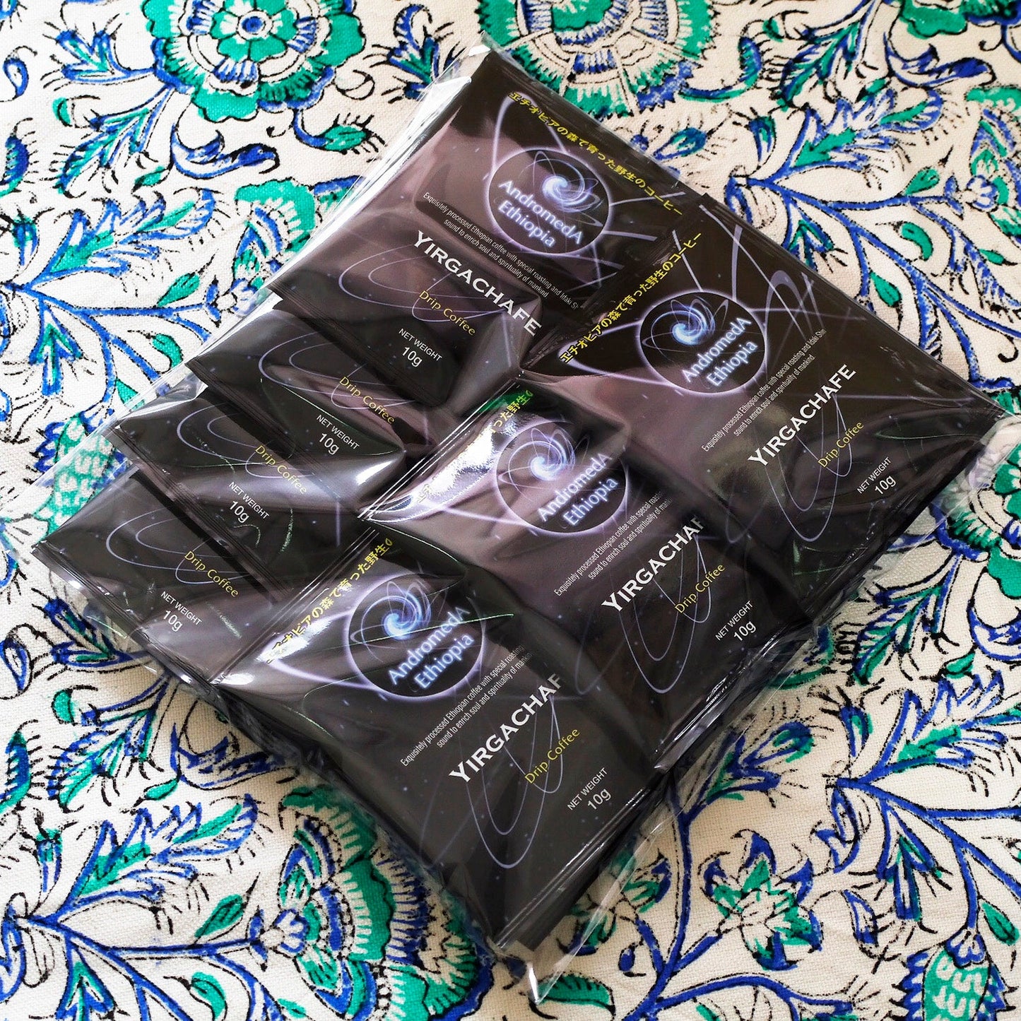 ドリップバック10個 アンドロメダエチオピアコーヒー ヤルガッチャフェ