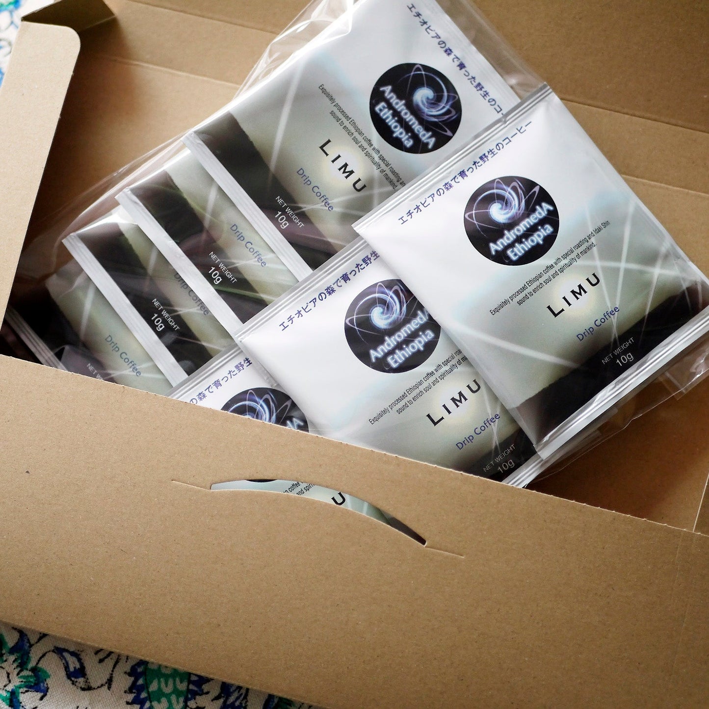 ドリップバック10個 アンドロメダエチオピアコーヒー リム